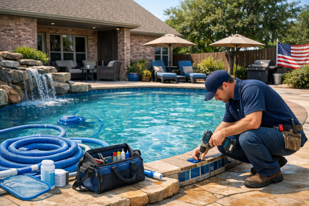 Pool Repair Services in Shawnee, Oklahoma