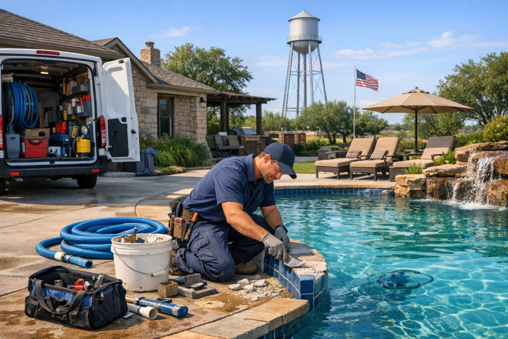 Pool Repair Services Near Gatesville, Texas