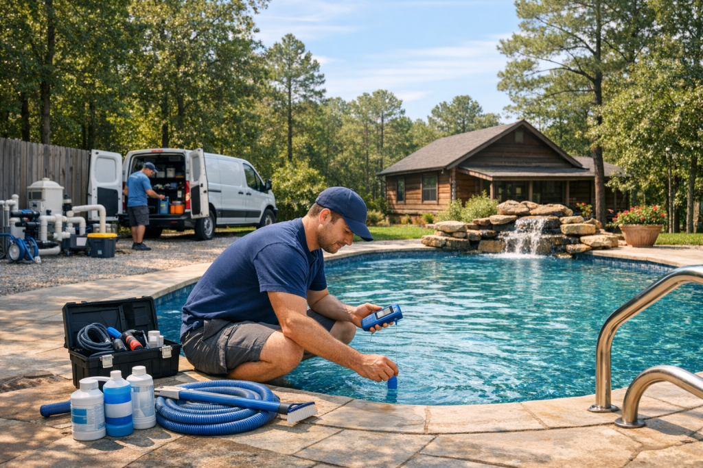 Pool Repair Services Near McCurtain, Oklahoma