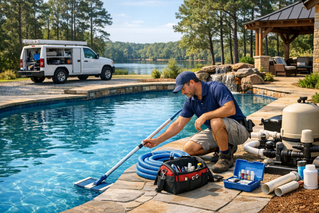 Pool Repair Solutions in Avinger, Texas