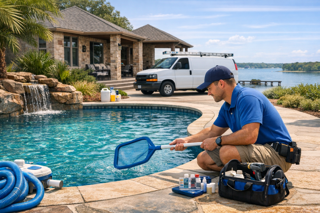 Pool Repair Throughout Lakewood Village, Texas