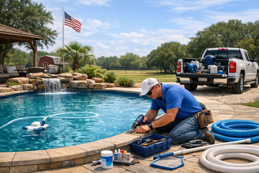 Premier Pool Repair Services in Carthage, Texas