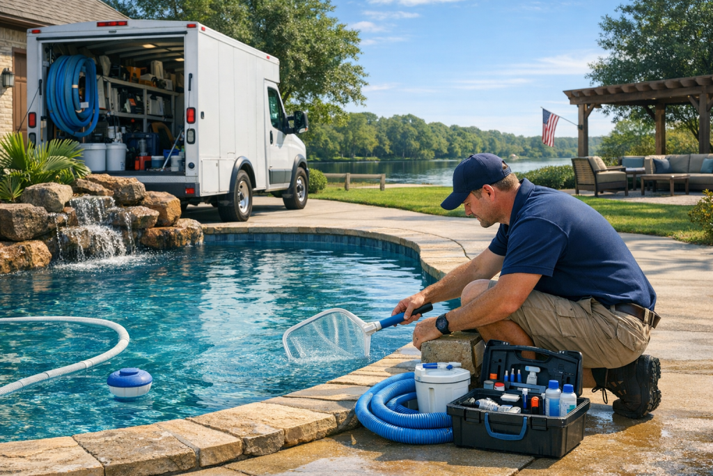Premier Pool Repair Services in Chandler, Texas