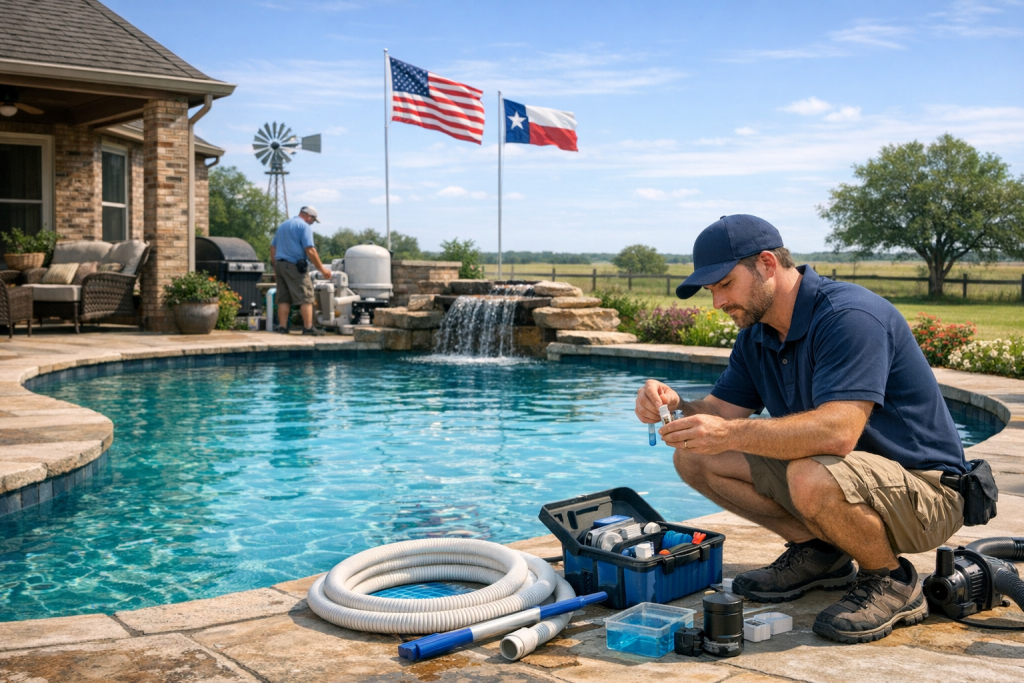 Premier Pool Repair Services in Goodlow, Texas
