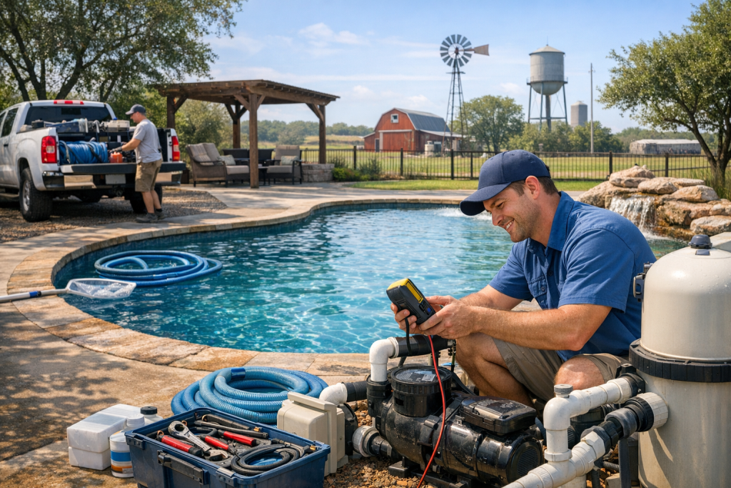 Premier Pool Repair Services in Kemp, Texas