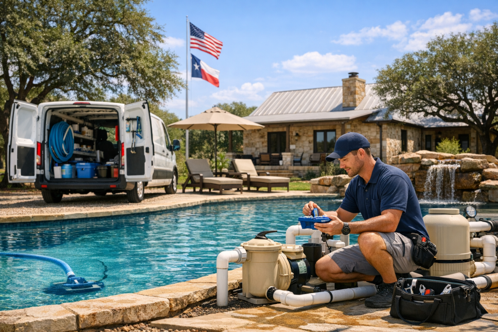 Premier Pool Repair Services in Salado, Texas