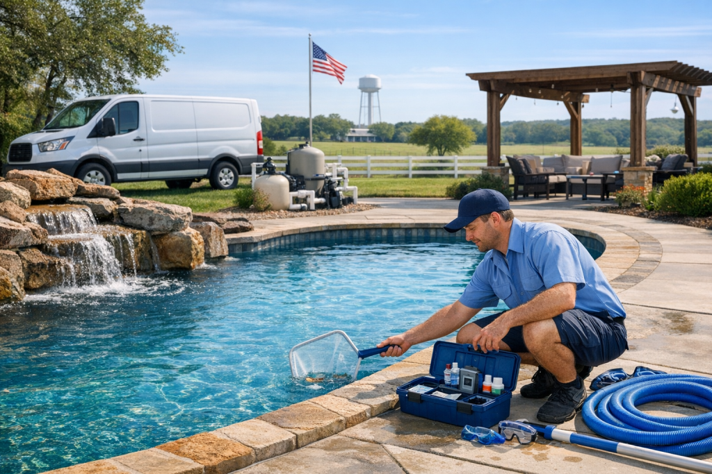 Premier Pool Repair Services in Tom Bean, Texas