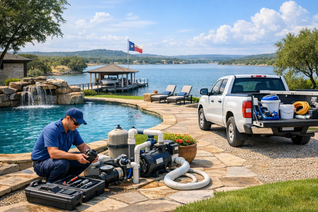 Premier Pool Repair Services in Tow, Texas