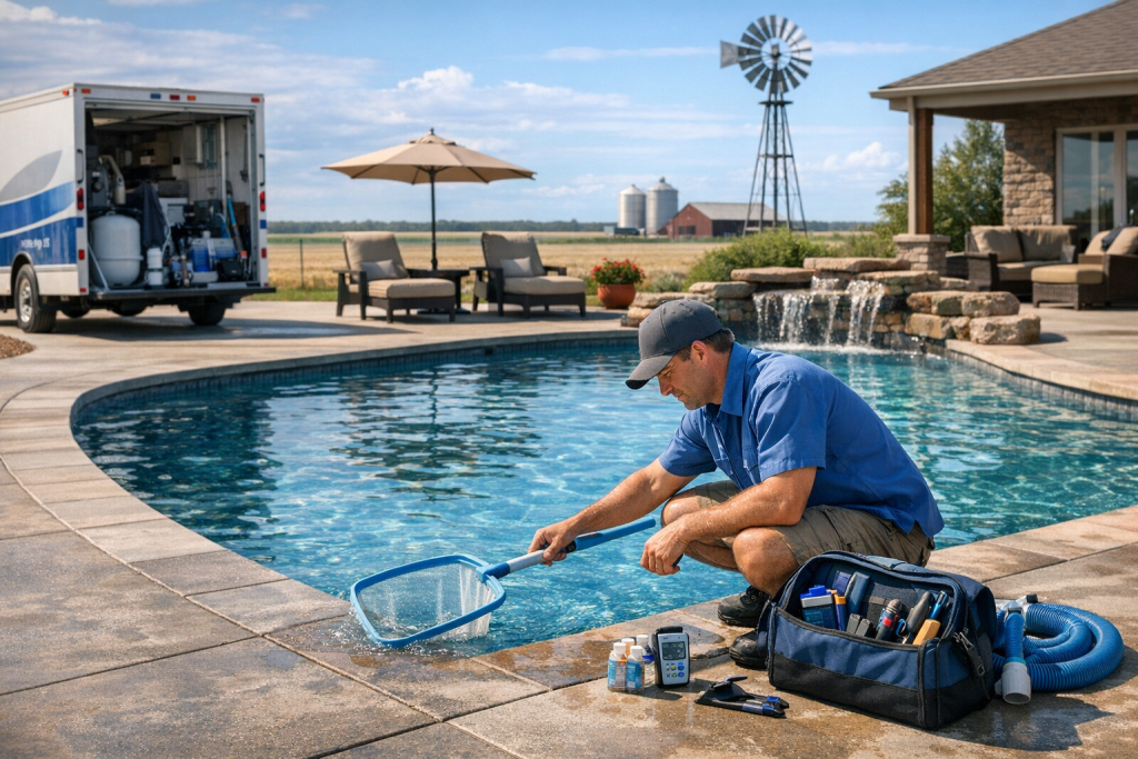 Professional Pool Repair in Blair, Oklahoma