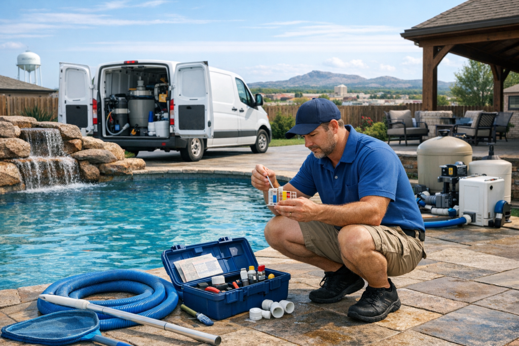 Professional Pool Repair in Lawton, Oklahoma