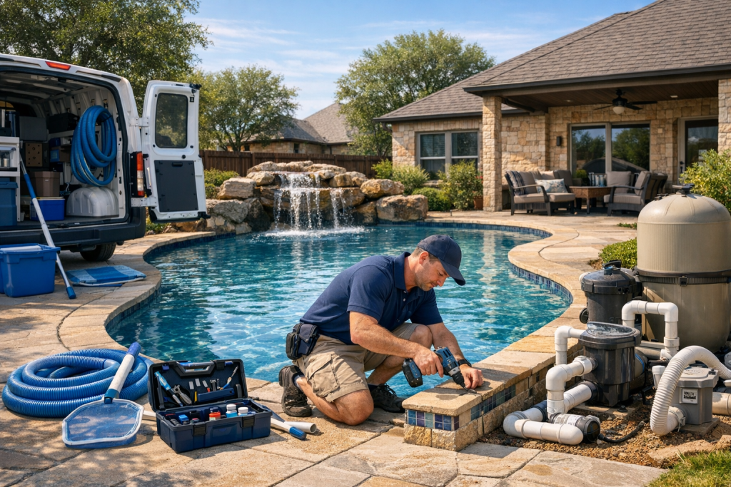 Professional Pool Repair in Richland Hills, Texas