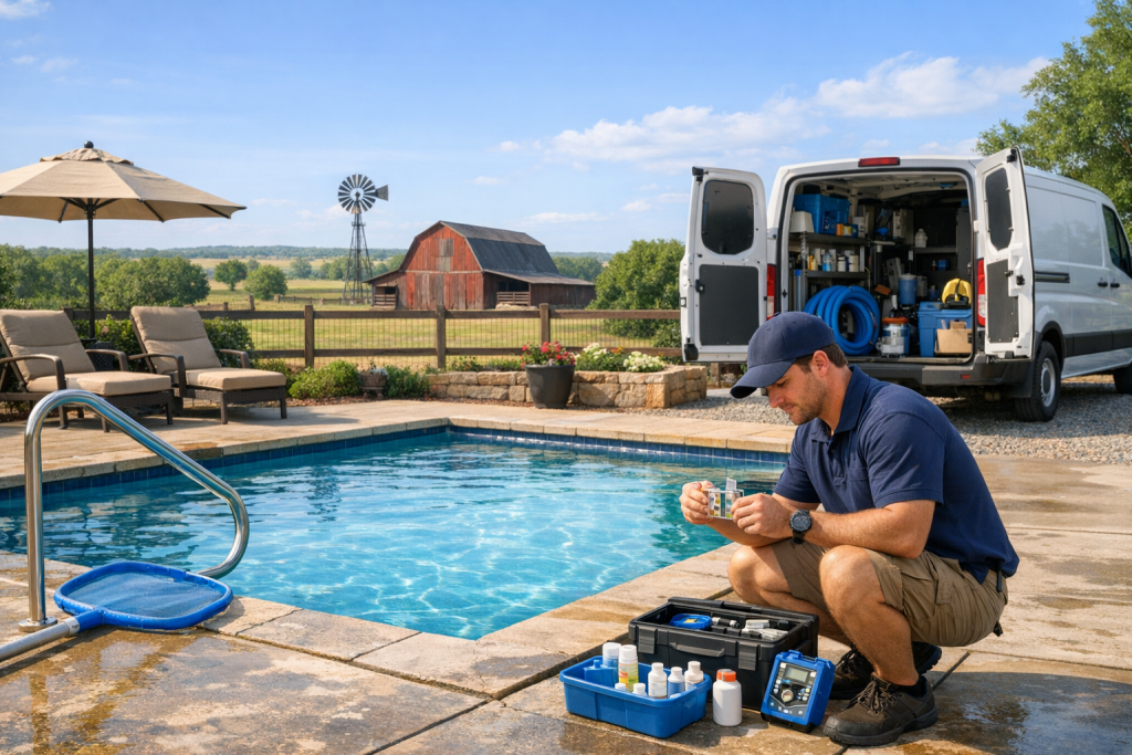 Professional Pool Repair in Terral, Oklahoma
