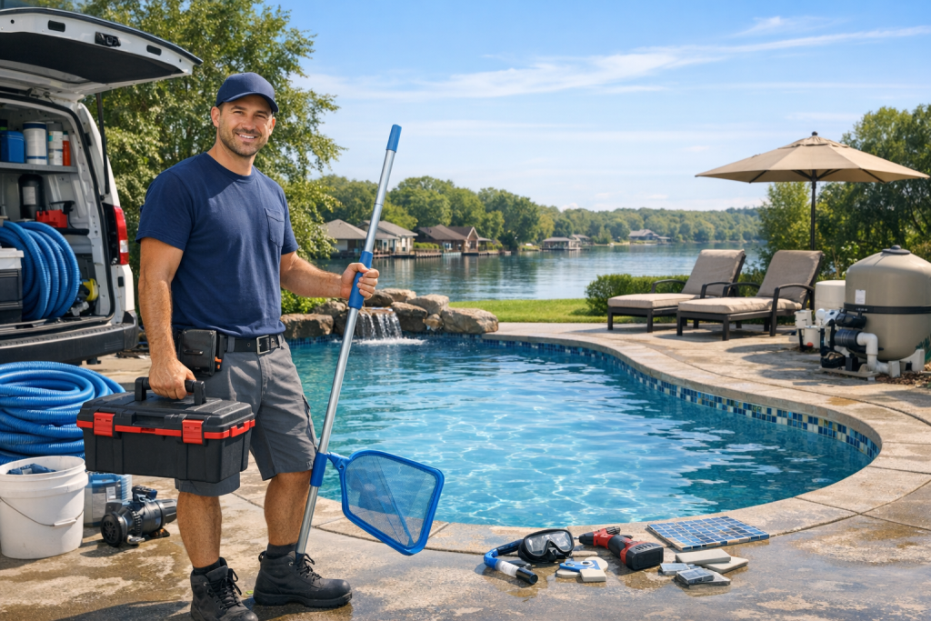 Professional Pool Repair in Twin Lakes, Oklahoma