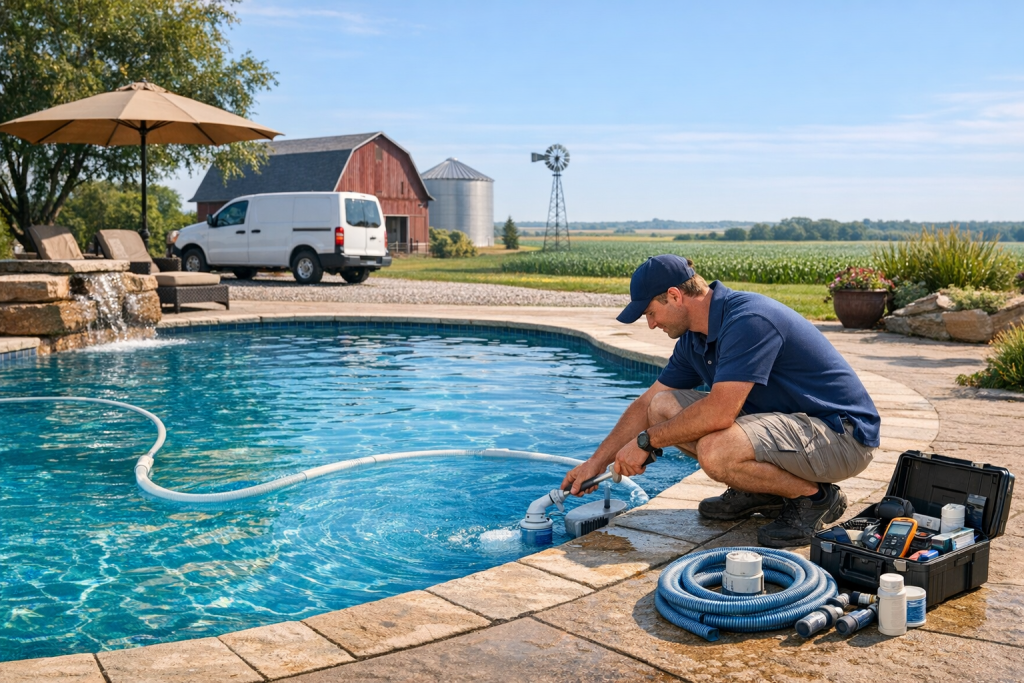 Proven Results for Pool Repair in Corn, Oklahoma