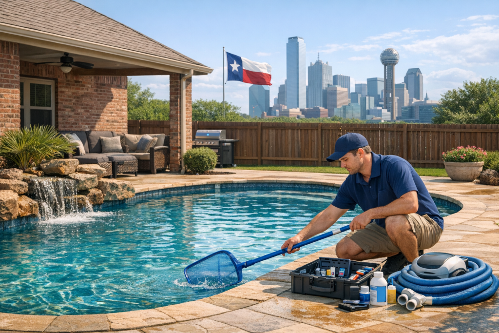 Quality Pool Repair Services in Cockrell Hill, Texas