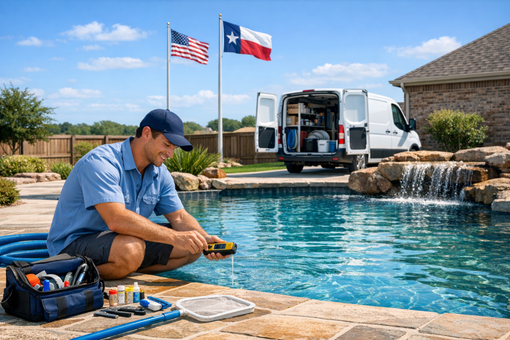 Quality Pool Repair Services in Hutchins, Texas