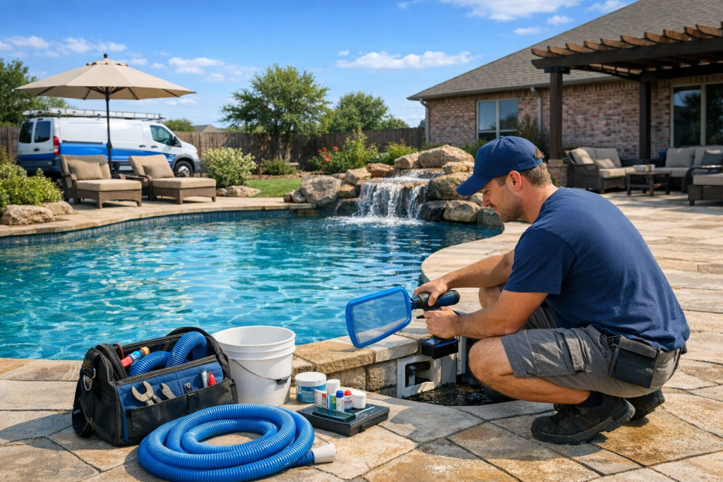 Quality Pool Repair Services in Mangum, Oklahoma