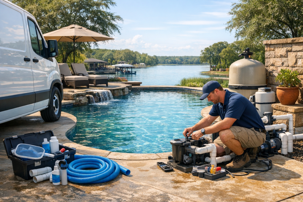 Quality Pool Repair Services in Pelican Bay, Texas