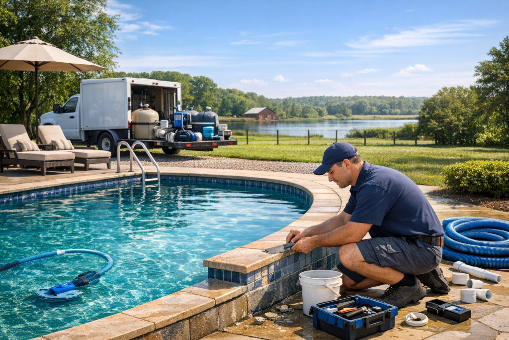 Quality Solutions for Pool Repair in Saratoga, Arkansas
