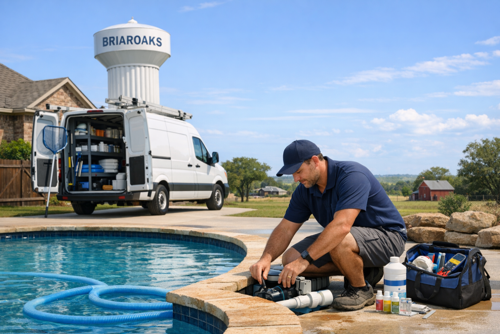 Reliable Pool Repair Services in Briaroaks, Texas