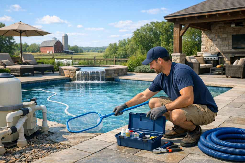 Reliable Pool Repair Services in Mannsville, Oklahoma