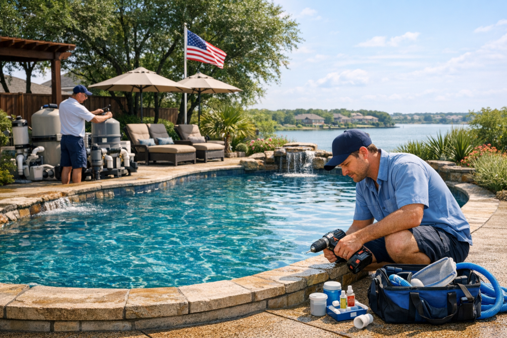 Reliable Solutions for Pool Repair in Lake Dallas, Texas