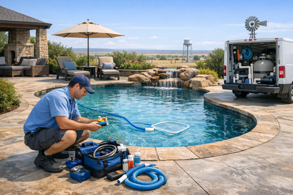 Serving Snyder, Oklahoma with Pool Repair