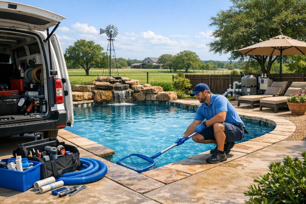 Serving Springtown, Texas with Pool Repair