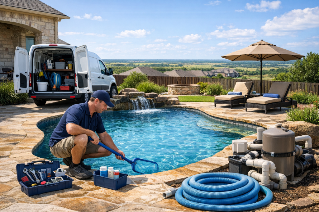 The Name to Trust for Pool Repair in Santa Rita Ranch, Texas