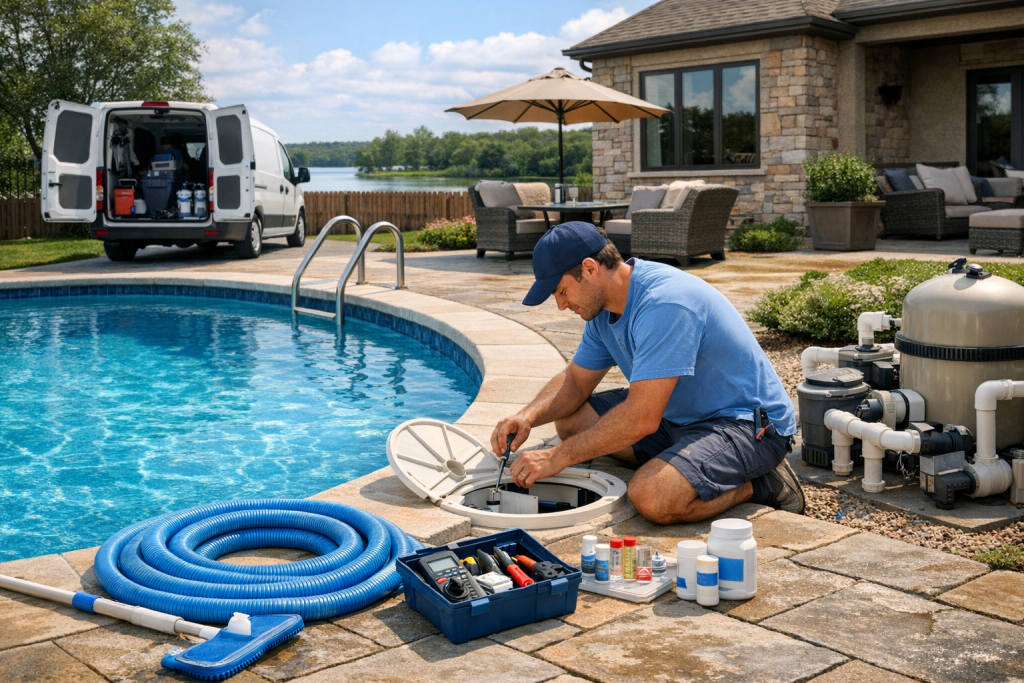 The Name to Trust for Pool Repair in Stidham, Oklahoma