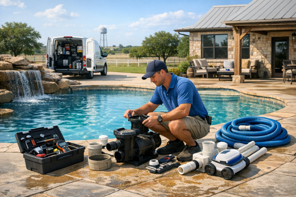 The Name to Trust for Pool Repair in The Homesteads, Texas