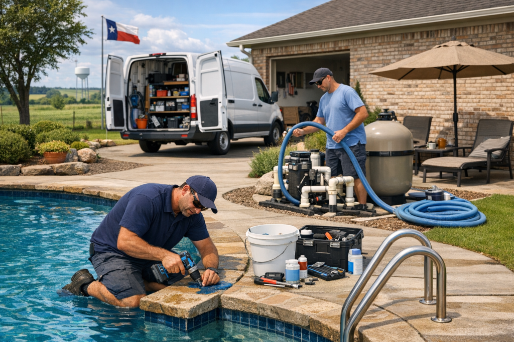 Top-Rated Pool Repair Company in Little River-Academy, Texas