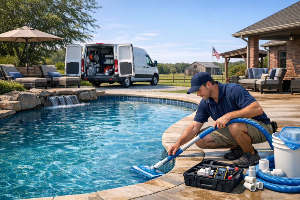 Top-Rated Pool Repair Company in Tushka, Oklahoma