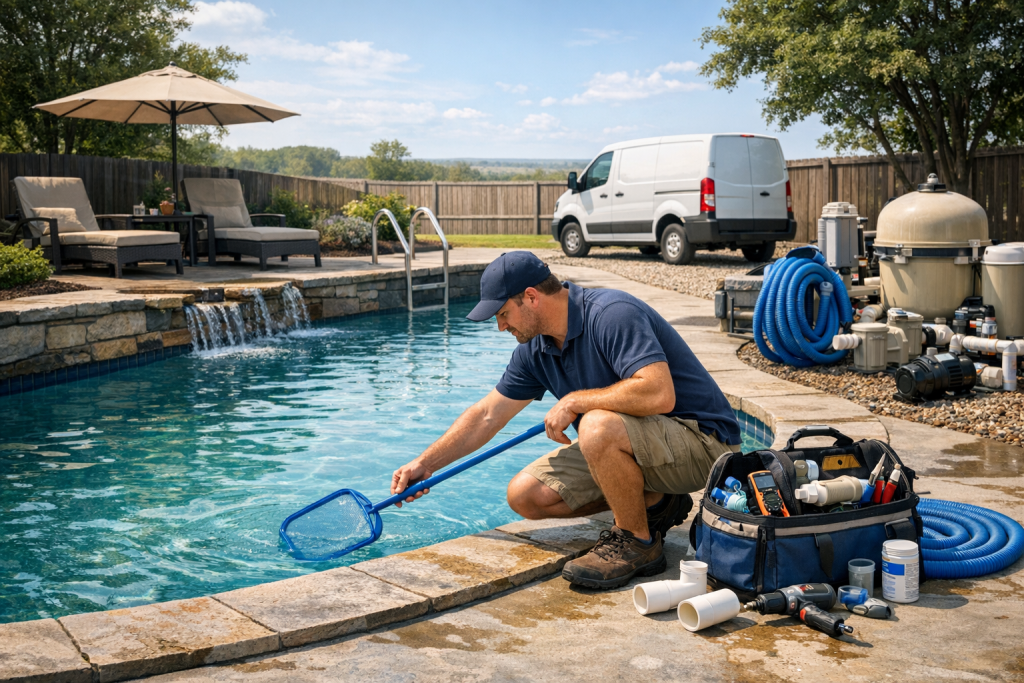 Top-Rated Pool Repair Company in Yeager, Oklahoma