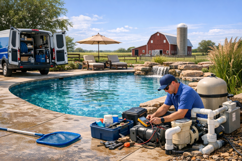 Trusted Pool Repair Services in Palmer, Texas