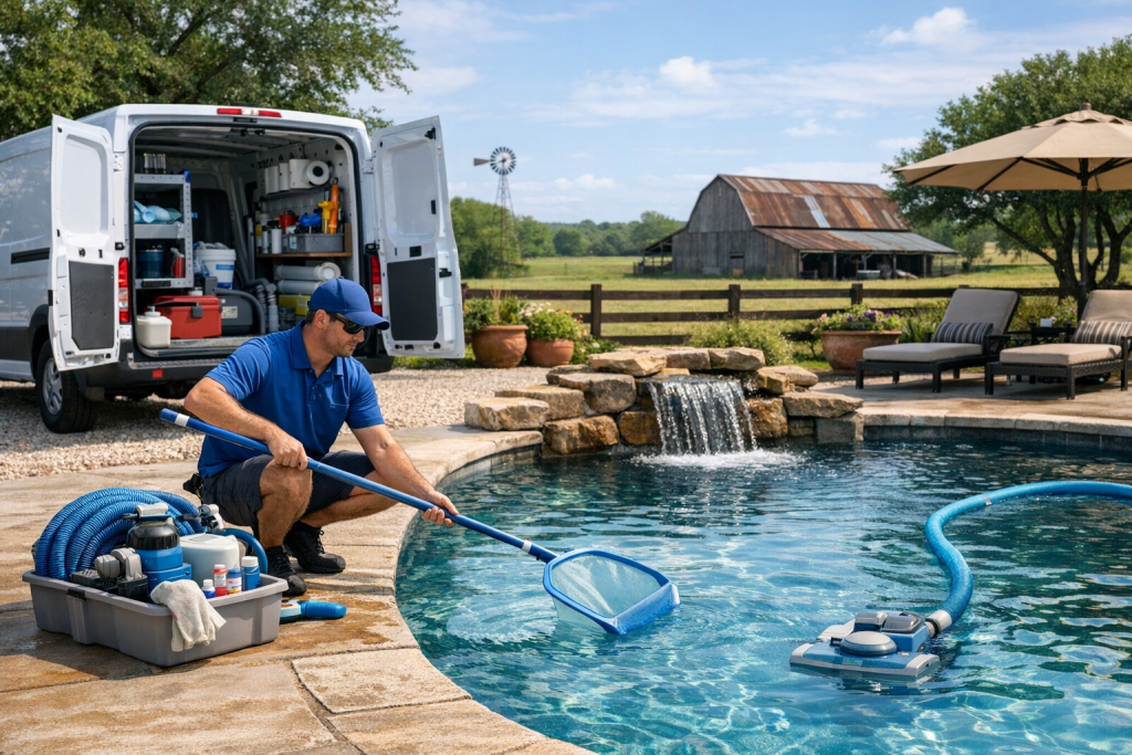 Trusted Pool Repair Services in Scurry, Texas