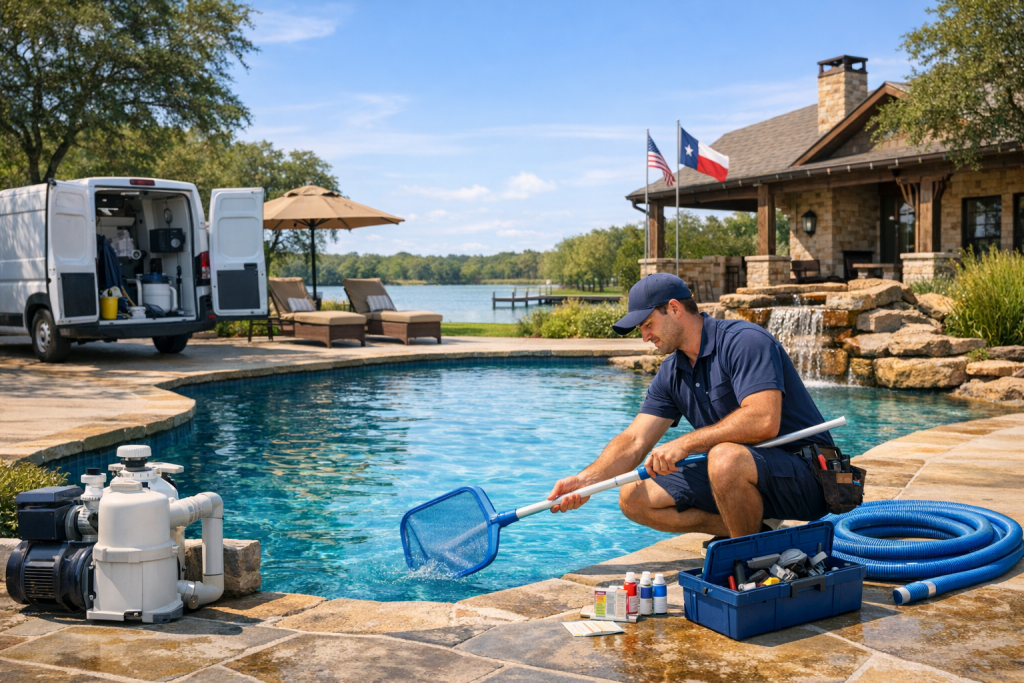 Trusted Pool Repair Services in Streetman, Texas