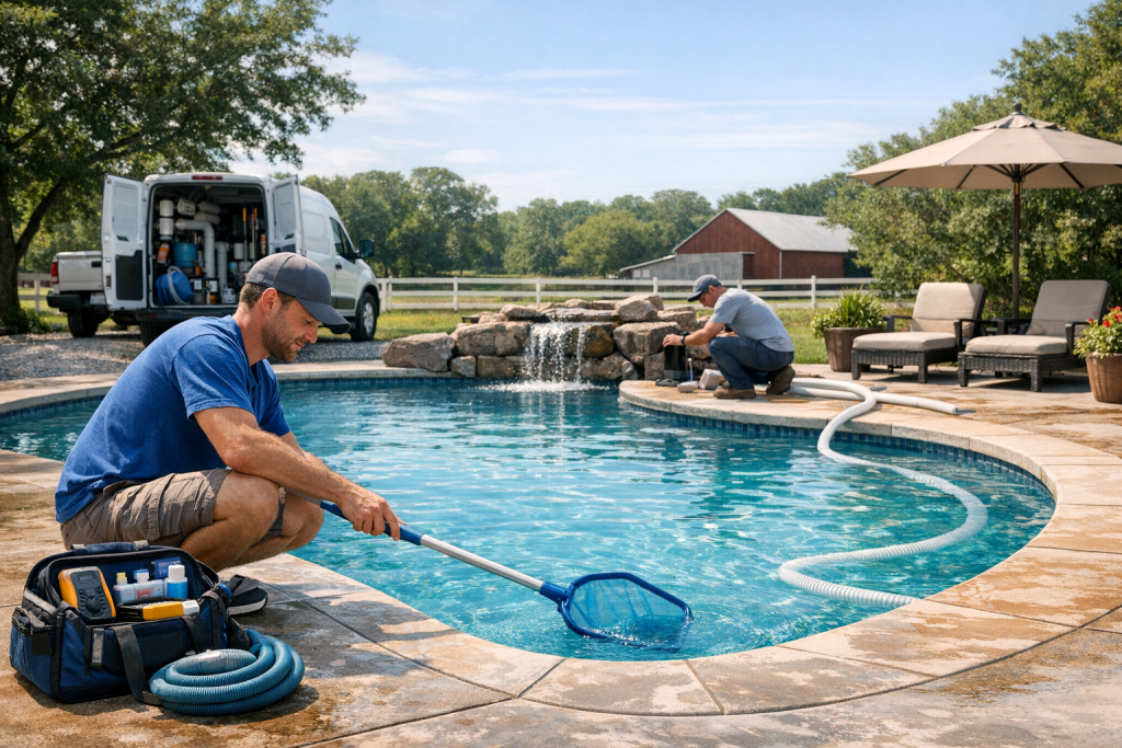 Trusted Professionals for Pool Repair in Cole, Oklahoma