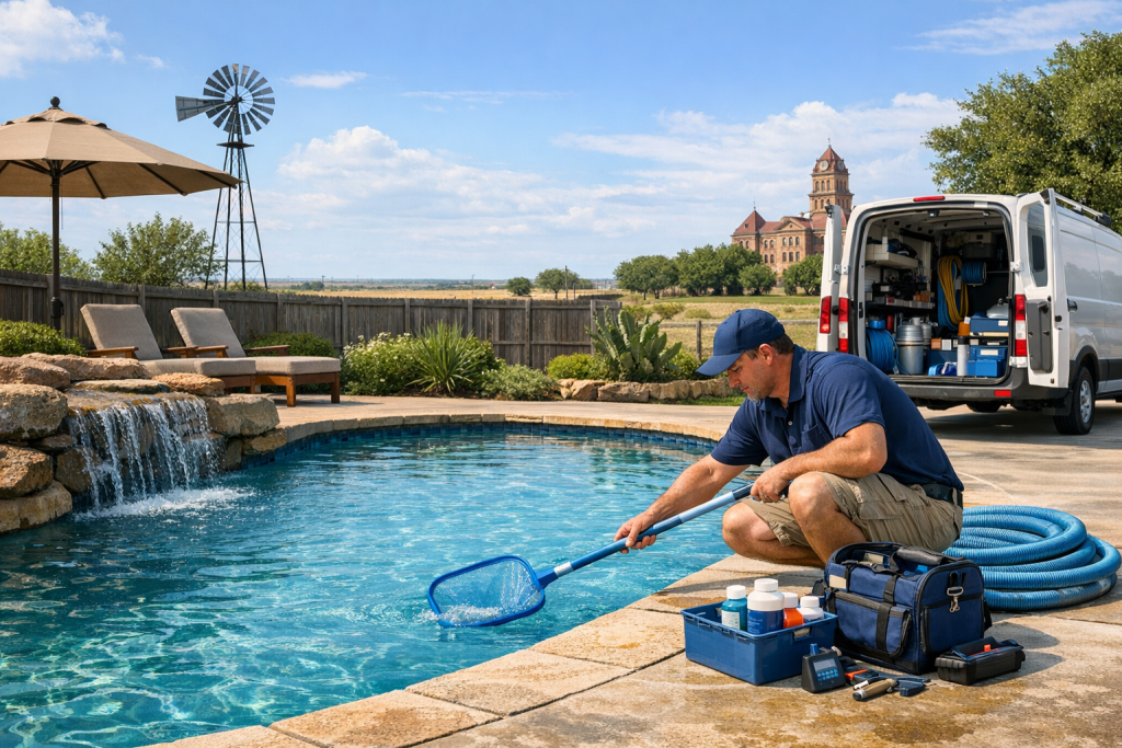 Trusted Professionals for Pool Repair in Quanah, Texas