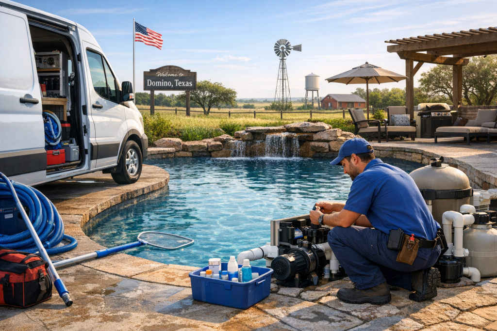 Your Local Source for Pool Repair in Domino, Texas
