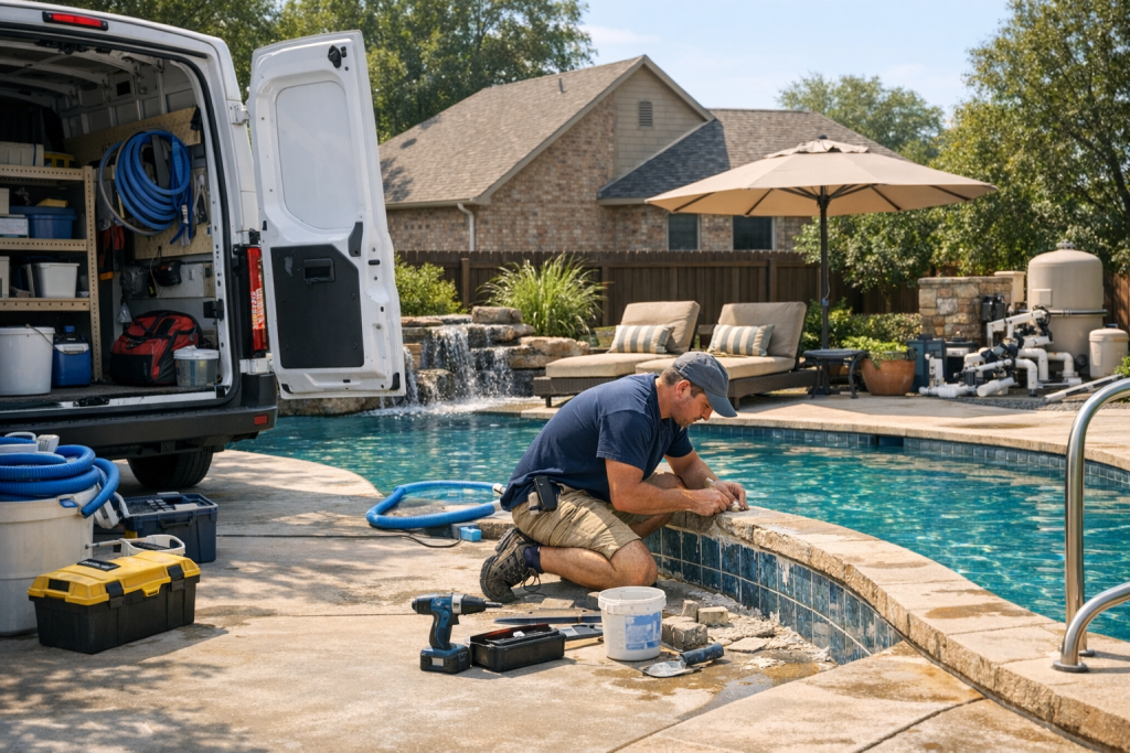 Your Local Source for Pool Repair in Henryetta, Oklahoma