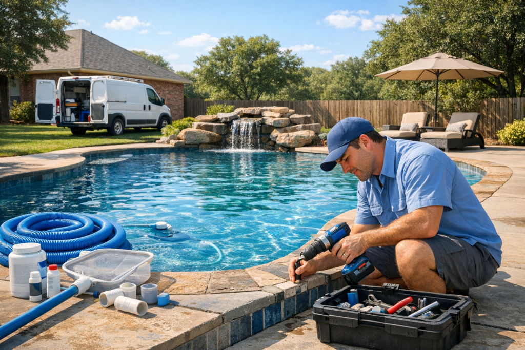 Your Local Source for Pool Repair in Nicoma Park, Oklahoma