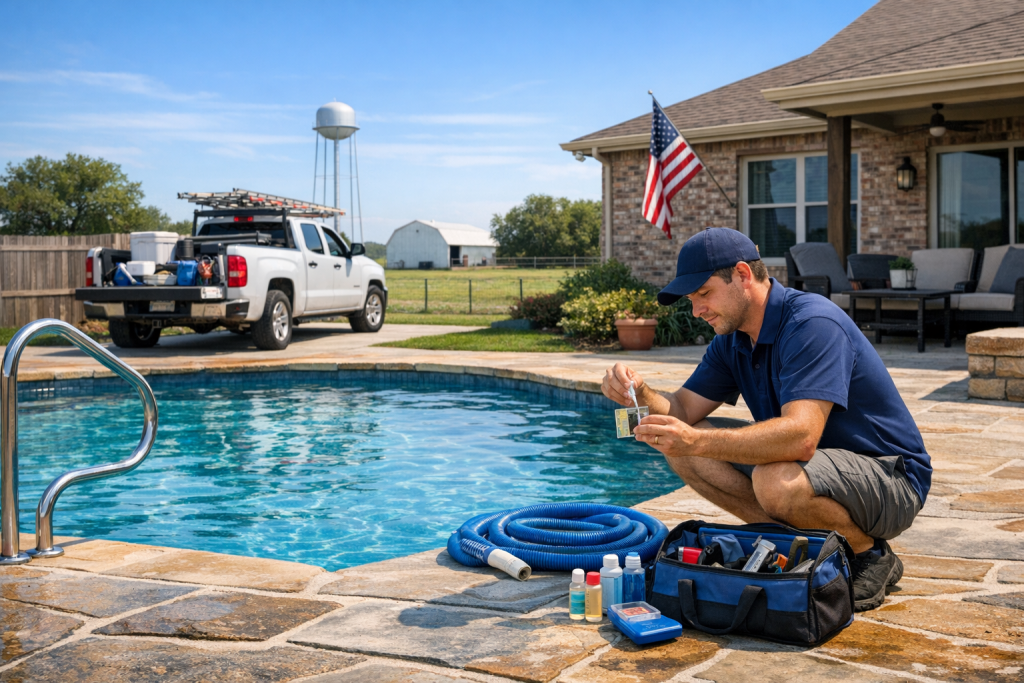 Your Local Source for Pool Repair in Rice, Texas