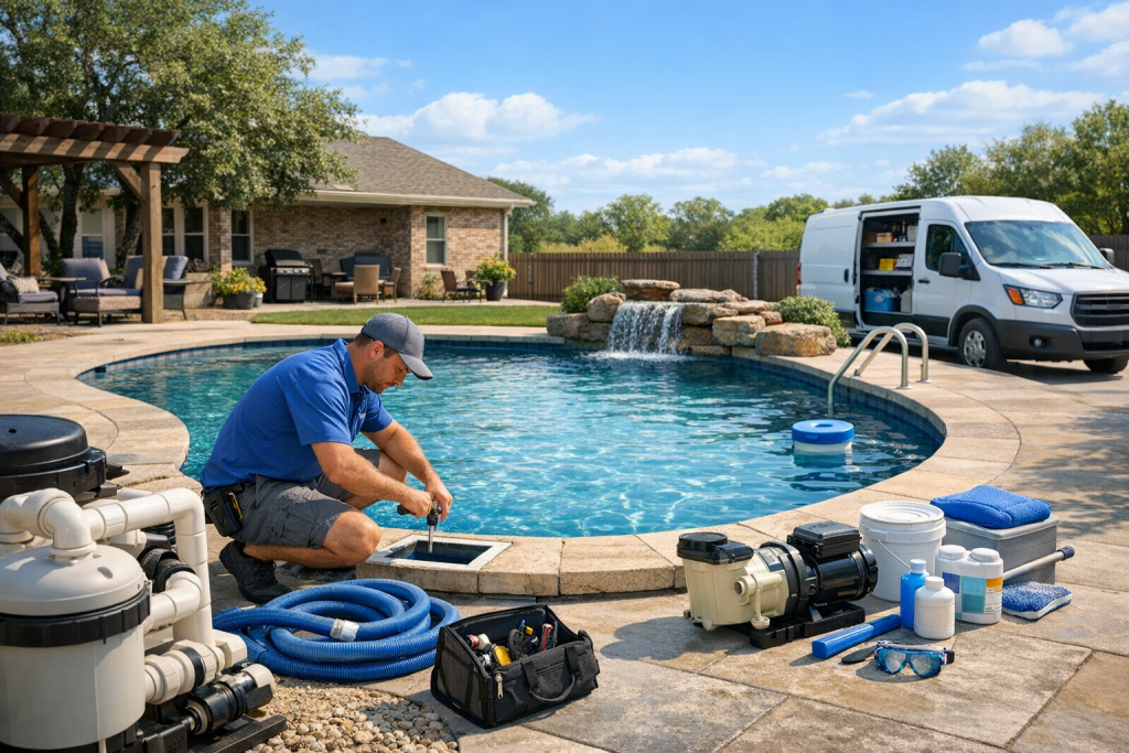 Your Trusted Team for Pool Repair in Clarita, Oklahoma