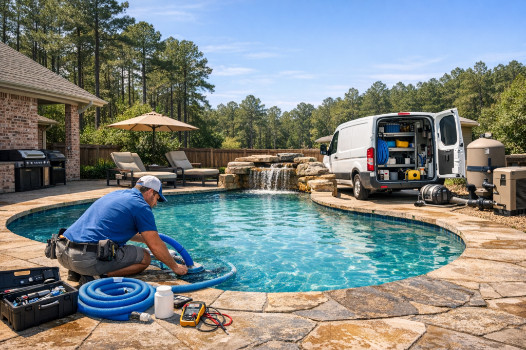Your Trusted Team for Pool Repair in Easton, Texas