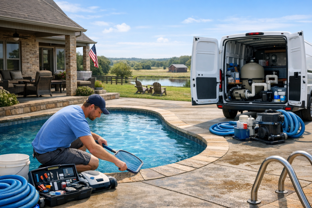 Your Trusted Team for Pool Repair in Milburn, Oklahoma